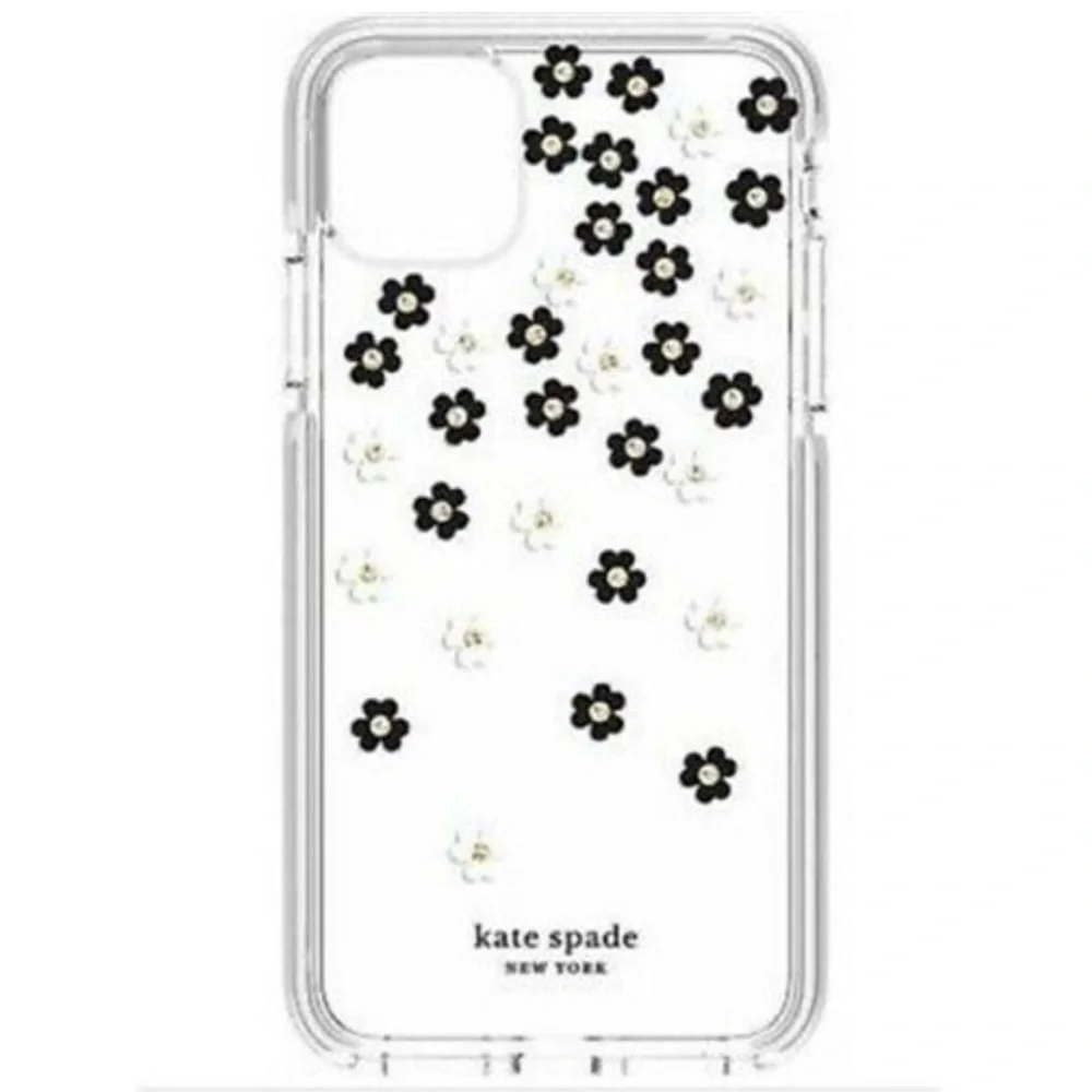 Kate Spade New Scattered Flowers with Jewels Wrap Case for iPhone 11 Pro Pro Max